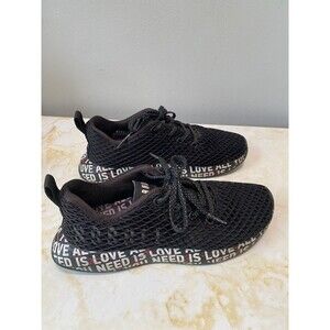 Nobull Mesh Running Training Sneakers Black Shoes All You Need Is Love W's 6.5